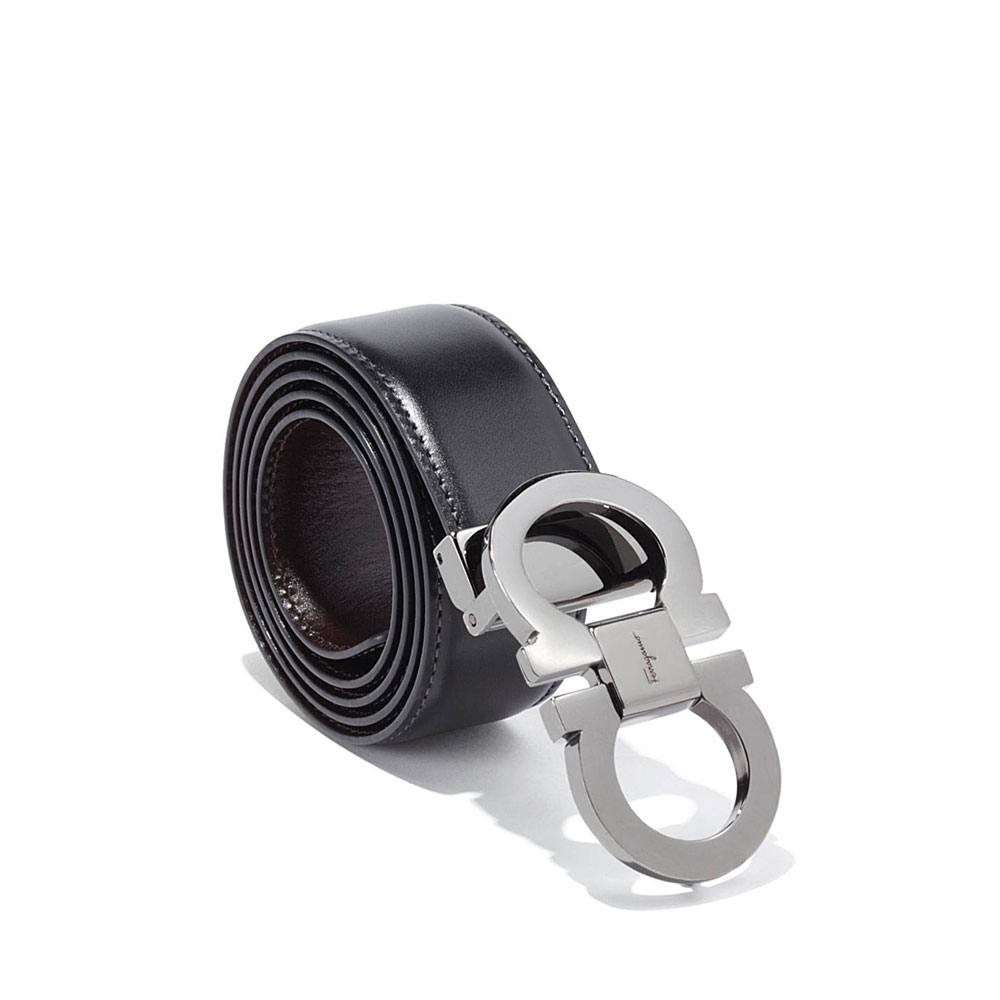 Ferragamo Reversible and Adjustable Belt 679535 644557: Image 1