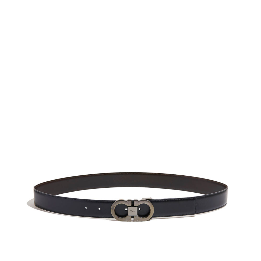 Ferragamo Reversible and Adjustable Belt 679535 677664: Image 1