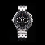 Tag Heuer Swiss SLR Tachymeter Bezel Stainless Steel Black Dial TG6724