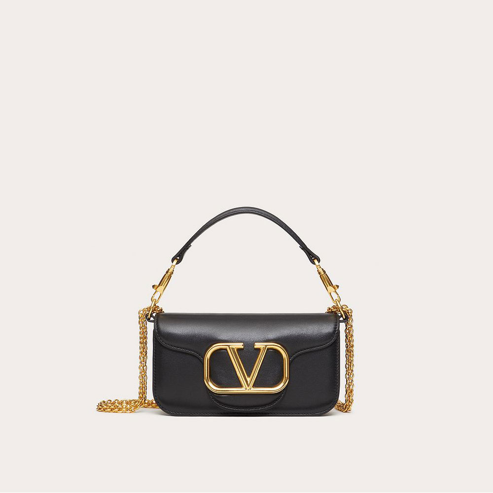 Valentino Garavani Loc Small Shoulder Bag In Calfskin 1W2B0K53ZXL0NO: Image 1