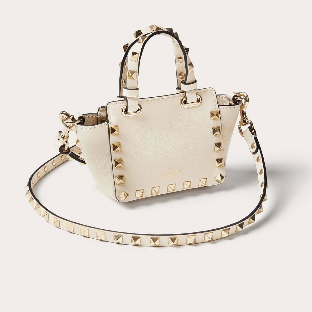 Valentino Garavani Micro Rockstud Calfskin Bag 1W2P0Y28BOLI16: Image 2