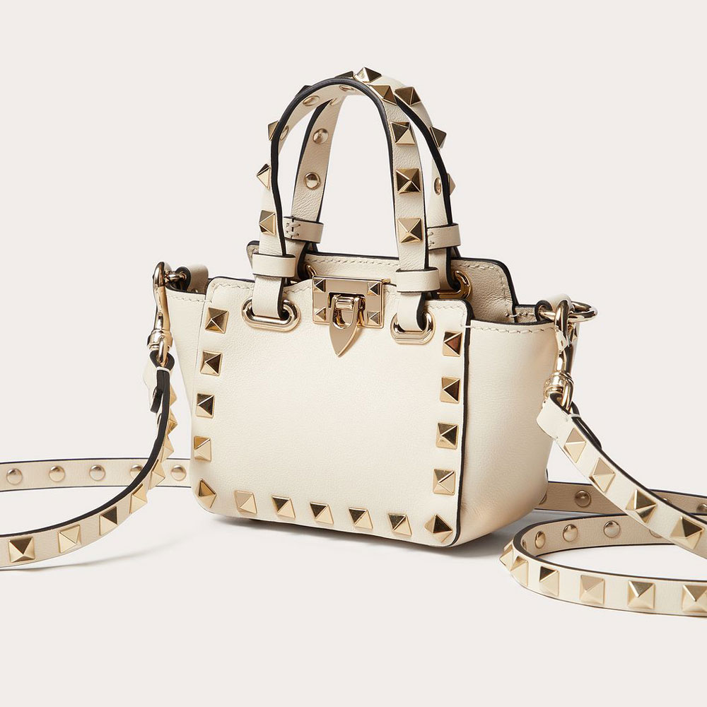 Valentino Garavani Micro Rockstud Calfskin Bag 1W2P0Y28BOLI16: Image 4