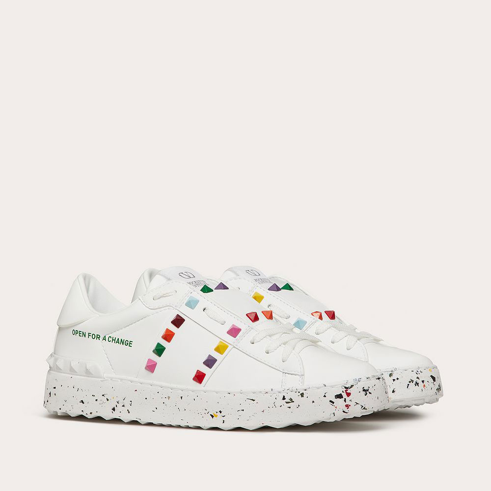 Valentino Garavani Open For A Change Sneaker In Bio-Based 1W2S0A01PZQK81: Image 2