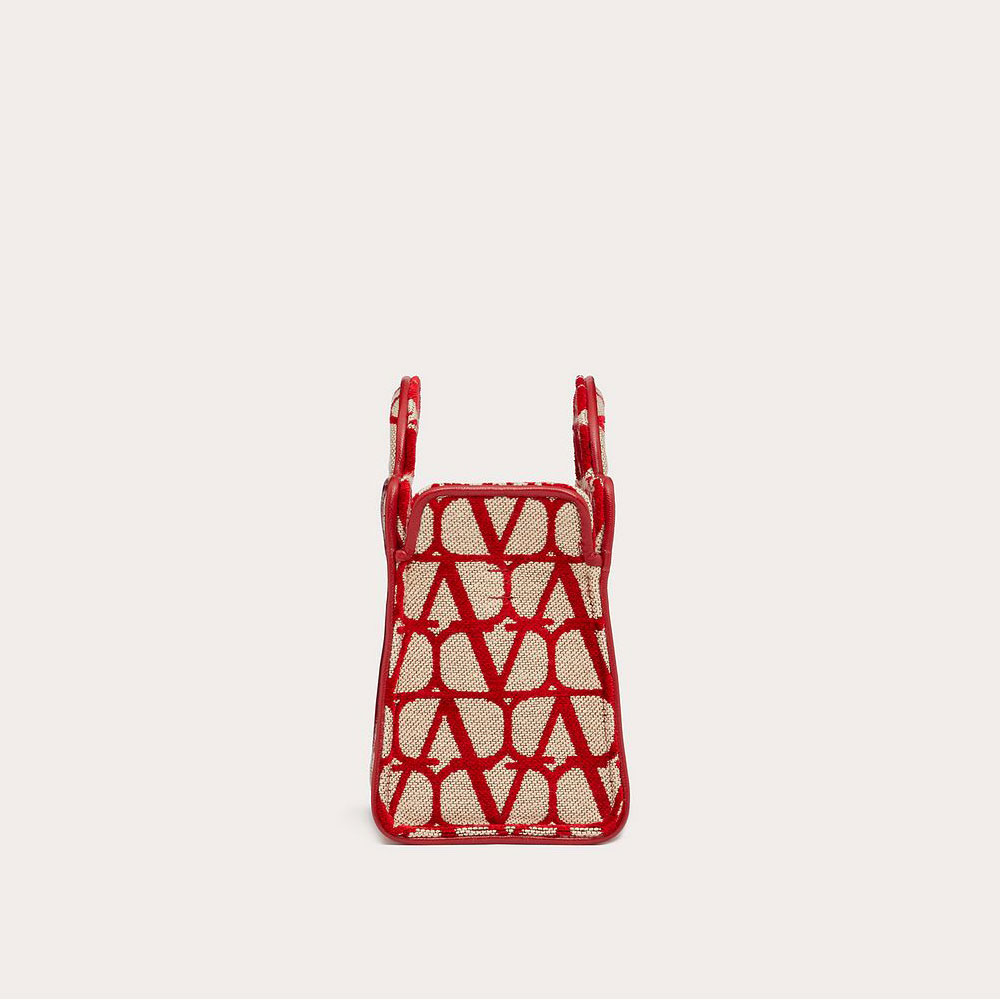 Valentino Garavani Le Troisieme Mini Shopping Bag Iconographe 2W0B0L90HUJJ4A: Image 3