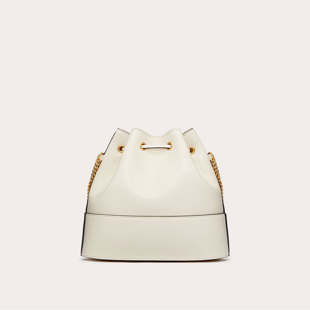 Valentino Garavani Mini Bucket Bag Nappa Vlogo Signature Chain 2W2P0T83HPFI16: Image 3