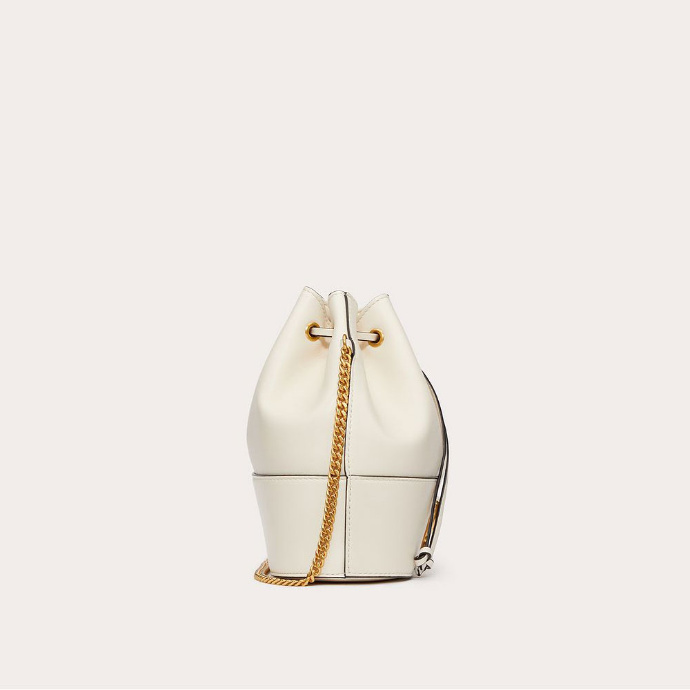 Valentino Garavani Mini Bucket Bag Nappa Vlogo Signature Chain 2W2P0T83HPFI16: Image 4