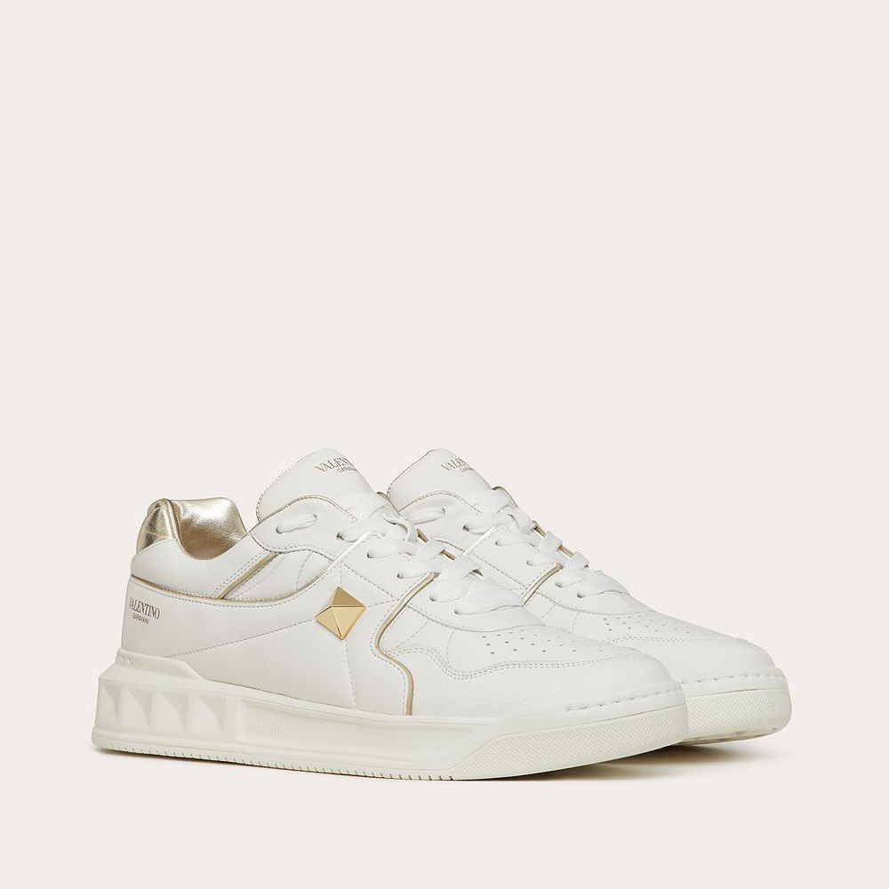 Valentino Garavani One Stud Low-Top Sneaker In Nappa Leather 2Y2S0E71RUSL71: Image 2