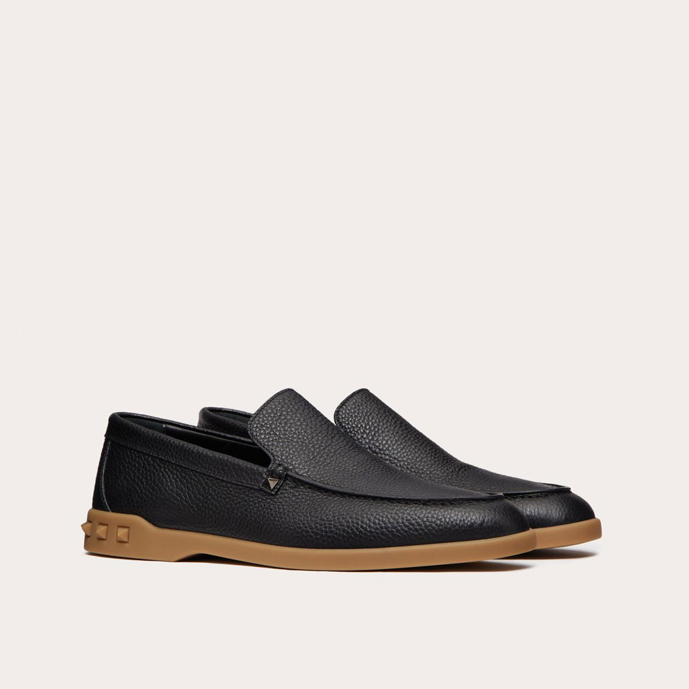 Valentino Leisure Flows Slip-on In Grainy Calfskin 4Y2S0H20XPJ 0NO: Image 1