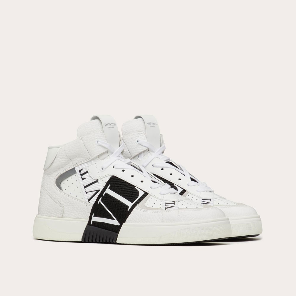 Valentino Mid-top Calfskin Vl7n Sneaker 5Y2S0E03WRQ 24P: Image 1