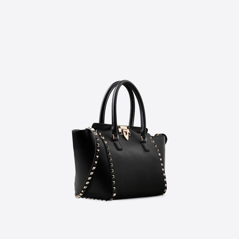 Valentino Garavani Rockstud small double handle bag KW2B0540BOL0NO: Image 4