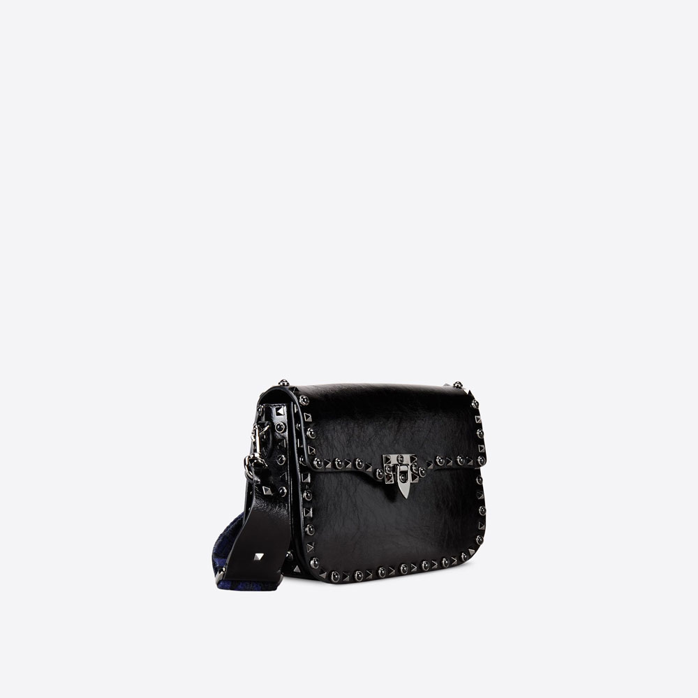 Valentino Garavani Guitar Rockstud Rolling Noir cross body bag LW0B0053WKU 933: Image 4