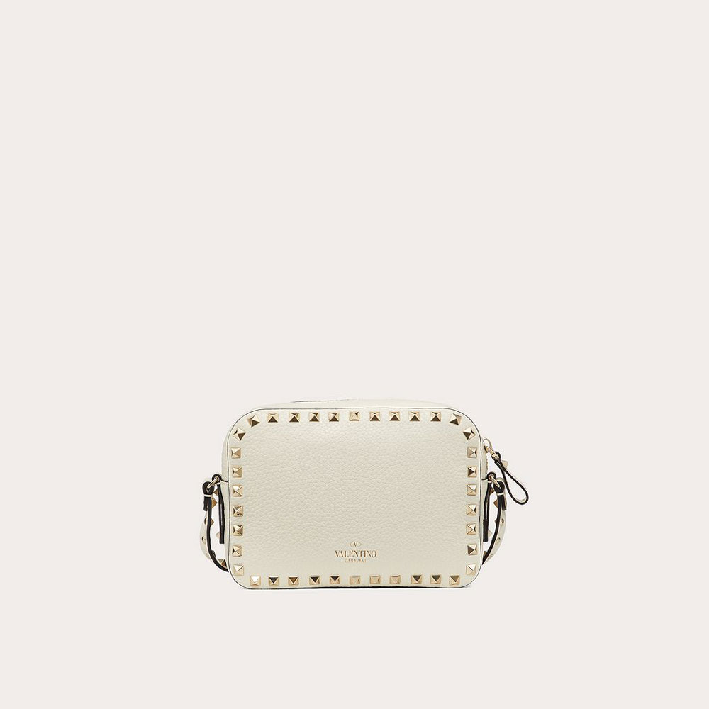 Valentino Small Rockstud Grainy Leather Crossbody Bag VW2B0809VSFI16: Image 3