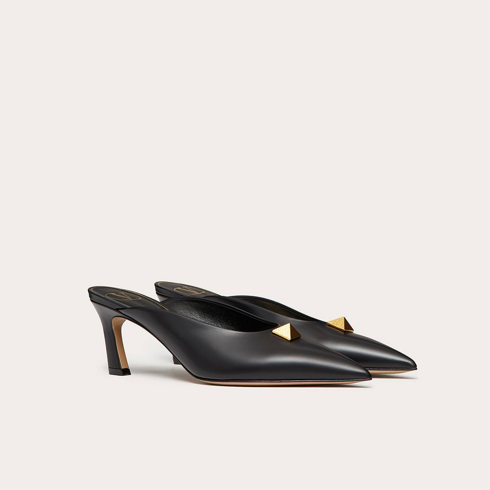 Valentino Roman Stud Mule In Calfskin VW2S0BM0GNF0NO: Image 2