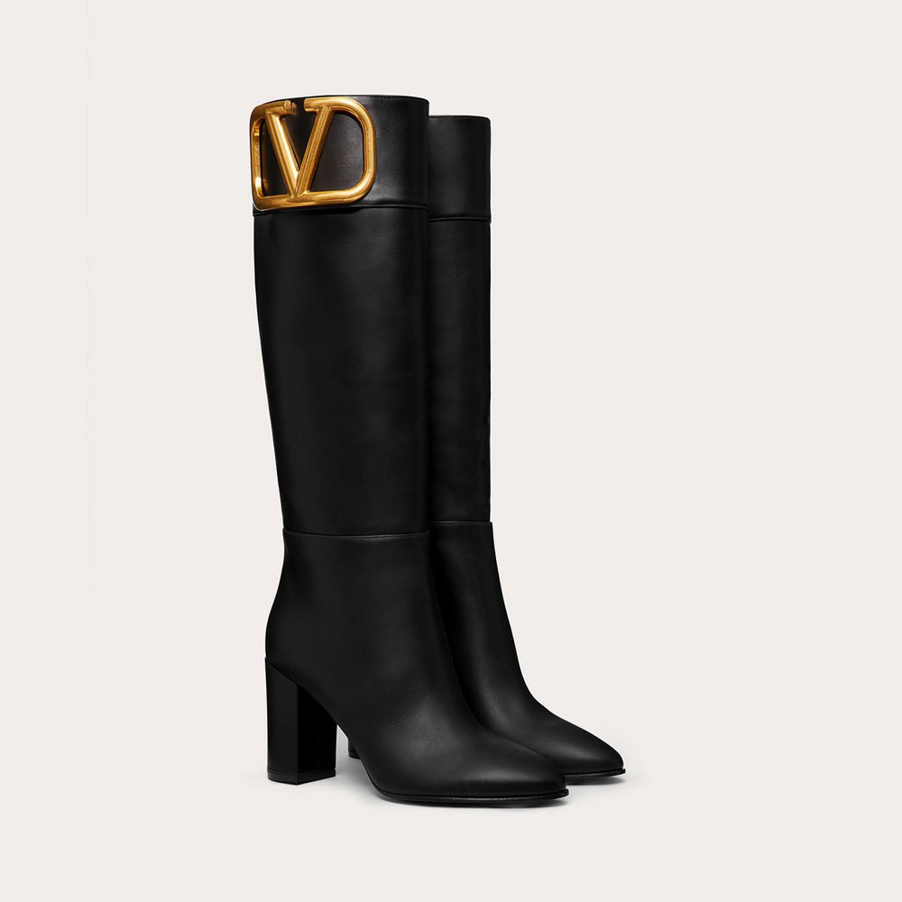 Valentino Supervee Calfskin Boot VW2S0Z94AXA0NO: Image 2