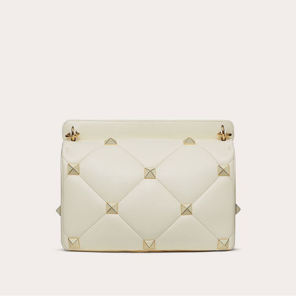 Valentino Garavani Large Roman Stud The Shoulder Bag In Nappa XW2B0I60PTH098: Image 2