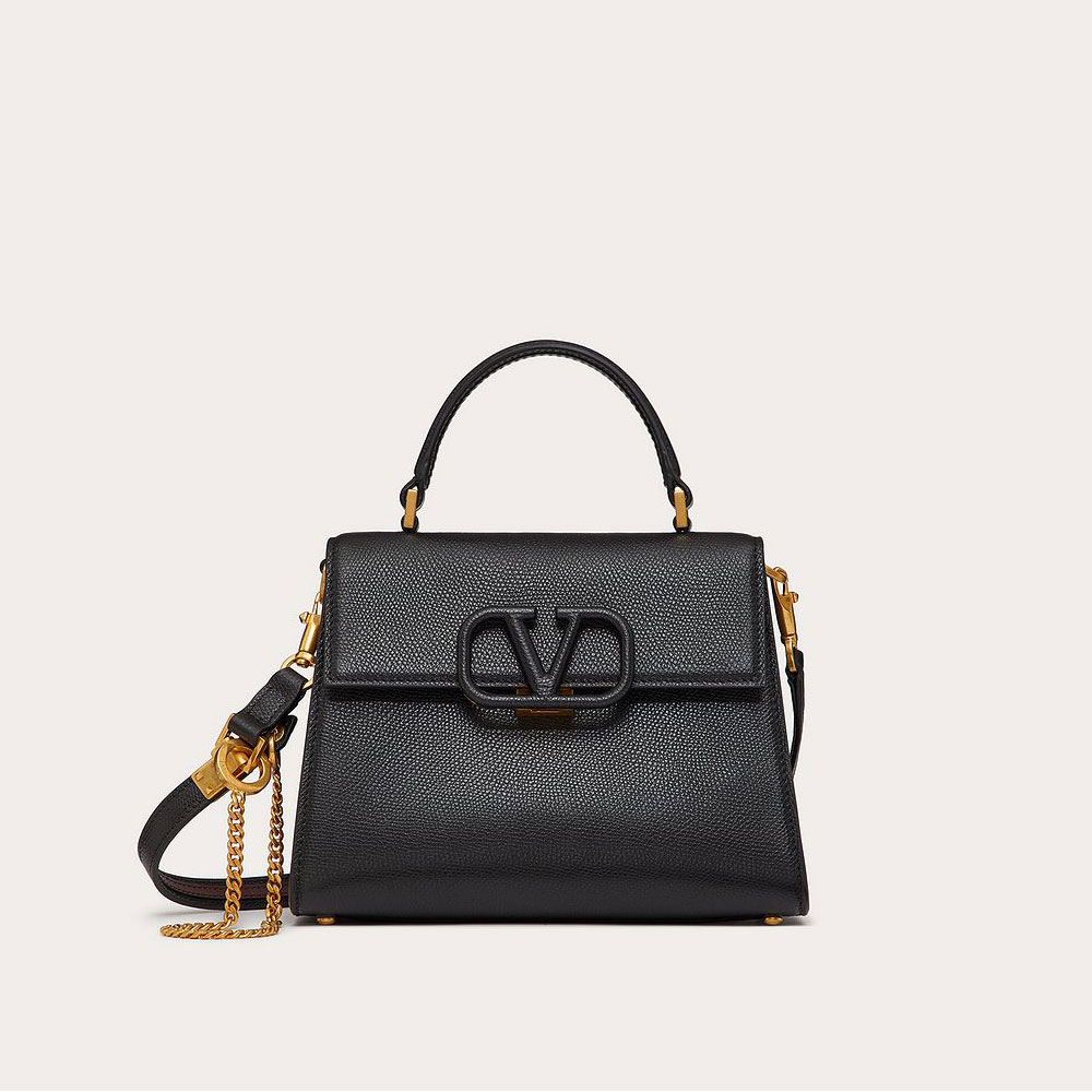 Valentino Garavani Small Vsling Grainy Calfskin bag ZW2B0F53KGWR82: Image 1