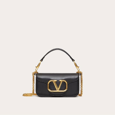 Valentino Garavani Loc Small Shoulder Bag In Calfskin 1W2B0K53ZXL0NO