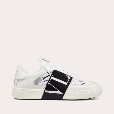 Valentino Garavani Vl7N Sneaker In Banded Calfskin Leather 1W2S0V66WRQ24P