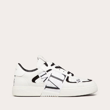 Valentino Garavani Vl7N Low-Top Calfskin Sneaker With Bands 1Y0S0C58GAKA01