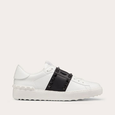 Valentino Garavani Rockstud Untitled Sneaker Calf Tonal Studs 2W2S0A01LTUA01