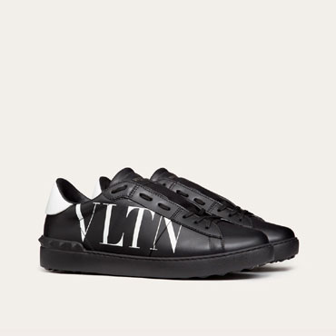 Valentino Open Sneaker With Vltn Print 4Y2S0830XZU 0NI