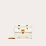 Valentino Garavani Small Roman Stud The Shoulder Bag In Nappa 1W2B0L04BSF098