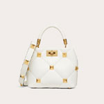 Valentino Garavani Small Roman Stud The Handle Bag In Nappa 2W2B0I97BSF098