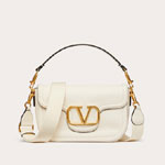 Valentino Garavani Alltime Grainy Calfskin Shoulder Bag 4W2B0N20IMZ098