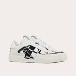 Valentino Vl7n Low-top In Banded Calfskin Sneaker 4Y2S0C58UVH YEA