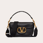 Valentino Garavani Alltime Grainy Calfskin Shoulder Bag 5W0B0N20IMZ0NO