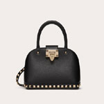 Valentino Garavani Rockstud Small Bag In Grainy Calfskin 5W0B0Q69VSF0NO