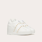 Valentino Open Disco Wedge Sneaker 5W2S0HP0BHS 0BO