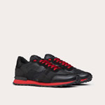 Valentino Garavani Noir Rockrunner fabric sneaker 5Y2S0723NSD 43K