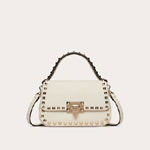 Valentino Garavani Small Rockstud Grainy Calfskin Handbag XW2B0I52VSFI16