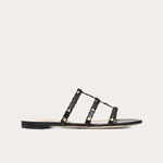 Valentino Rockstud Flat Slide Sandal ZW2S0C49VOD0NO