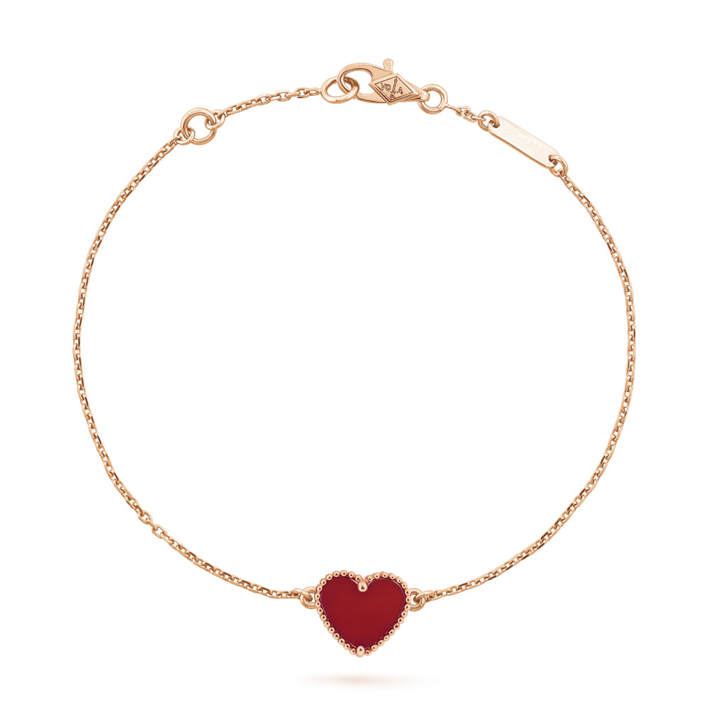 Van Cleef Arpels Sweet Alhambra heart bracelet VCARN59L00: Image 1