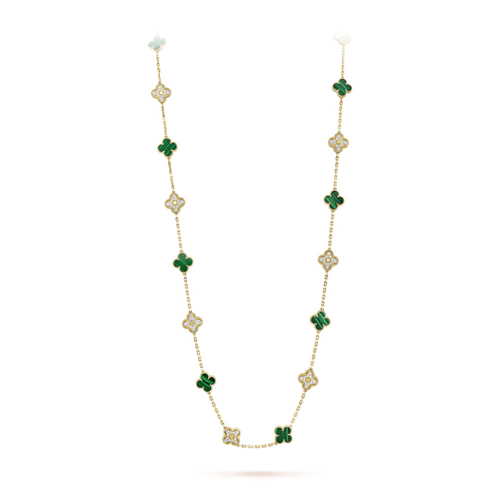 Van Cleef Arpels Vintage Alhambra long necklace VCARO7GP00: Image 1