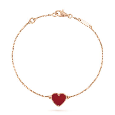 Van Cleef Arpels Sweet Alhambra heart bracelet VCARN59L00