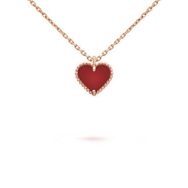 Van Cleef Arpels Sweet Alhambra heart pendant VCARN59N00