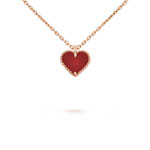 Van Cleef Arpels Sweet Alhambra heart pendant VCARN59N00