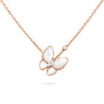 Van Cleef Arpels Two Butterfly pendant VCARO8FO00