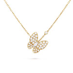 Van Cleef Arpels Two Butterfly pendant VCARP3DP00