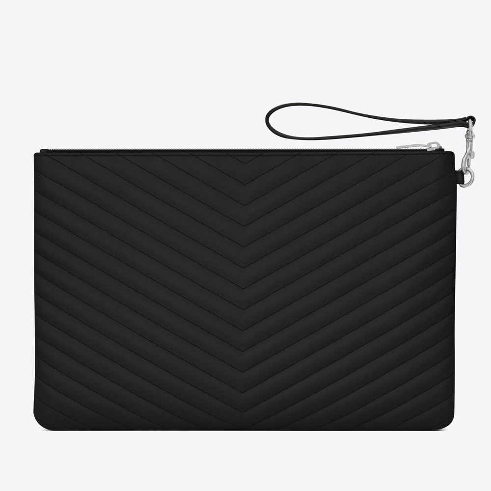 YSL Cassandre Matelasse Document Holder In Quilted Leather 440222 CWU02 1000: Image 4