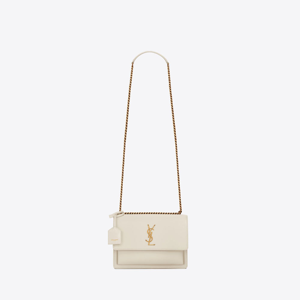 YSL Medium Sunset In Smooth Leather 442906 D420W 9207: Image 1