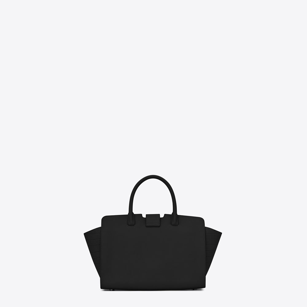 Saint Laurent Baby Downtown Cabas Ysl Bag In Black 45336000PF: Image 2