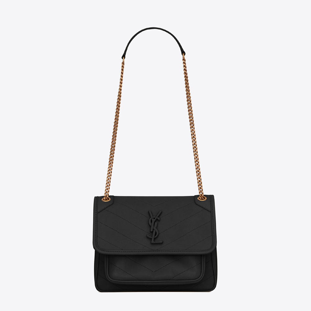 YSL Niki Baby In Lambskin 533037 1EL07 1000: Image 1