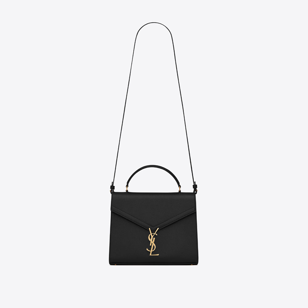 YSL CASSANDRA Medium Bag In Grain De Poudre Leather 578000 BOWNW 1048: Image 1