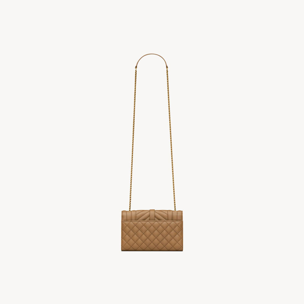 YSL Envelope Small In Matelasse Lambskin 600195 AACT7 2760: Image 2