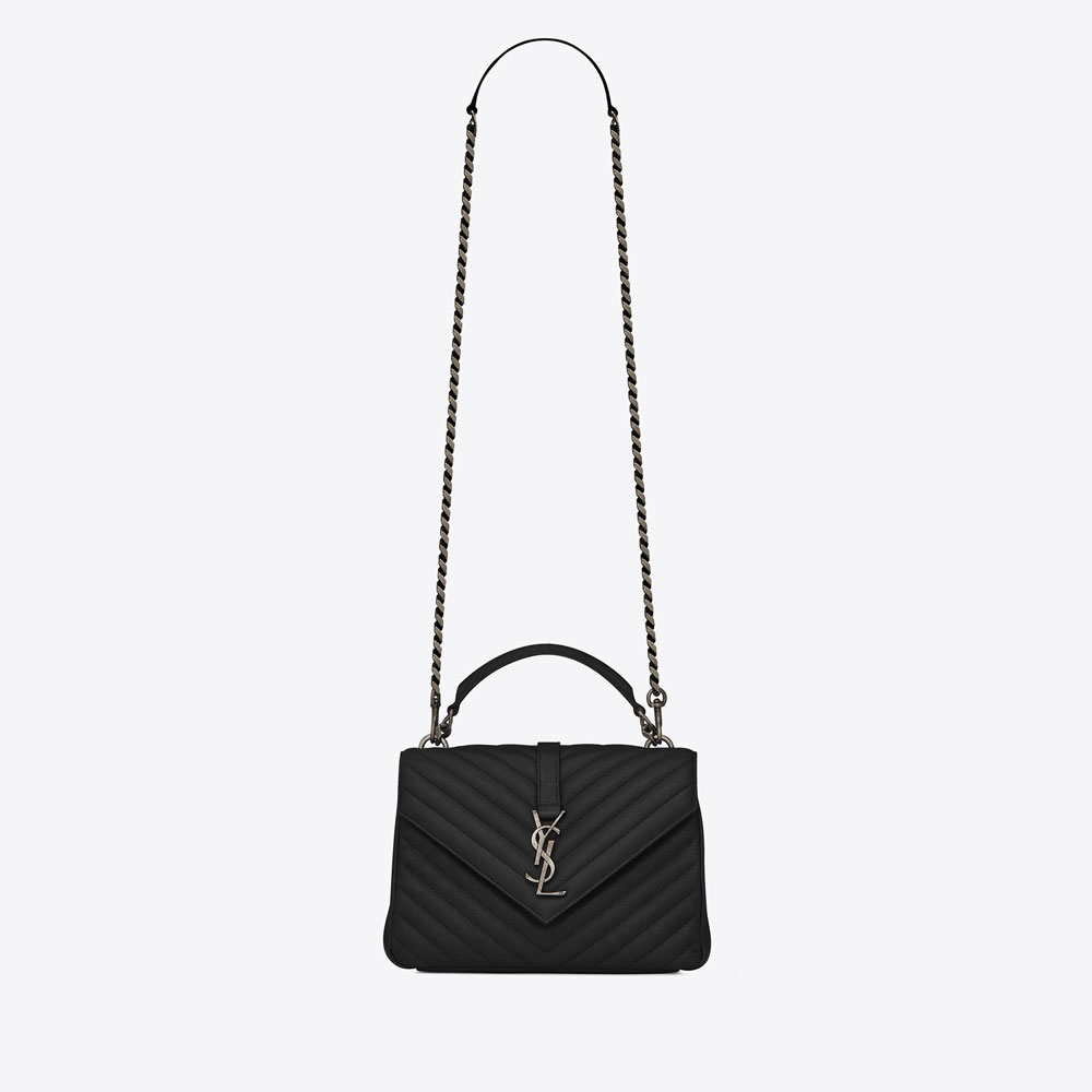 YSL Medium College In Quilted Leather 600279 BRM04 1000: Image 1