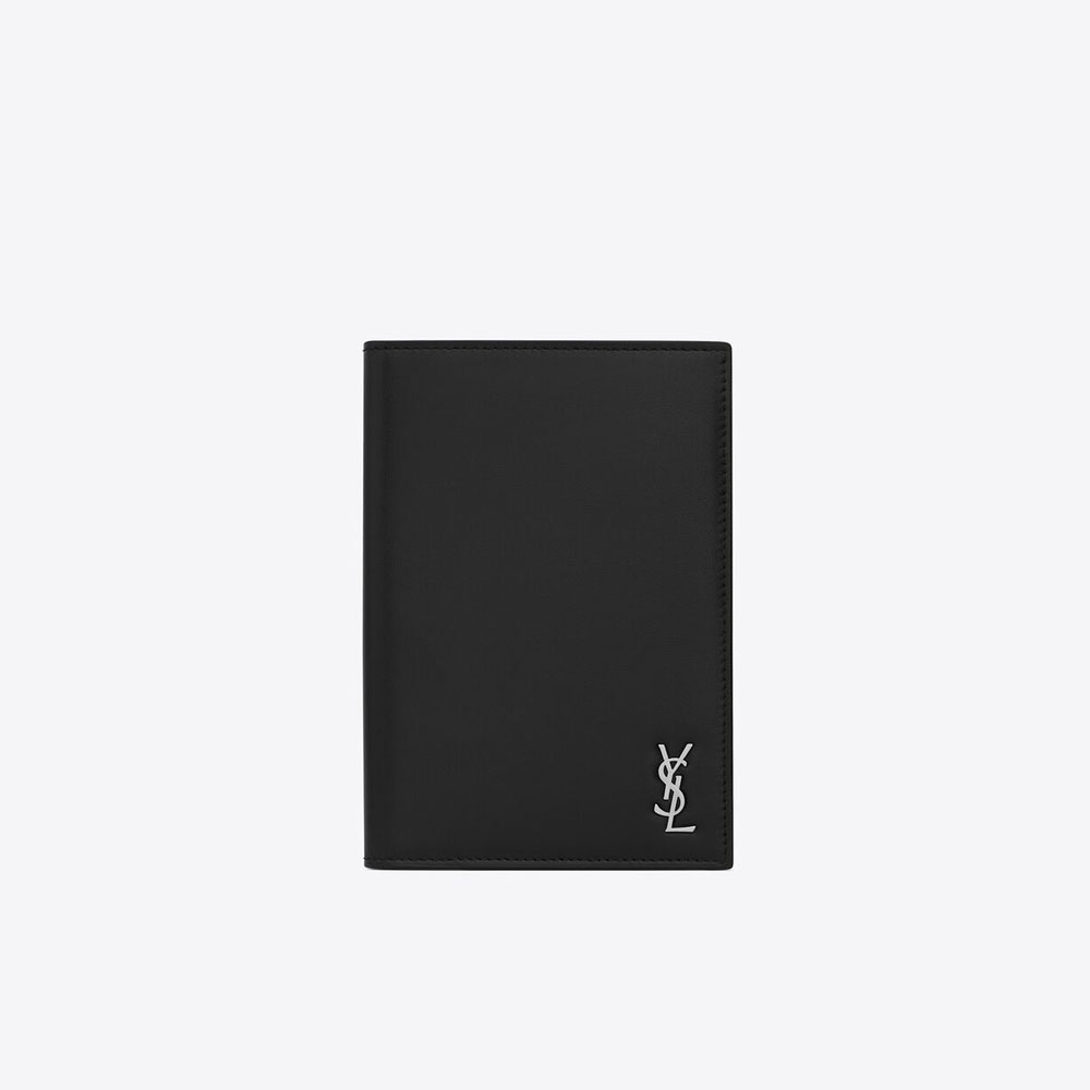 YSL Tiny Cassandre Passport Case In Matte Leather 607659 1JB0E 1000: Image 1